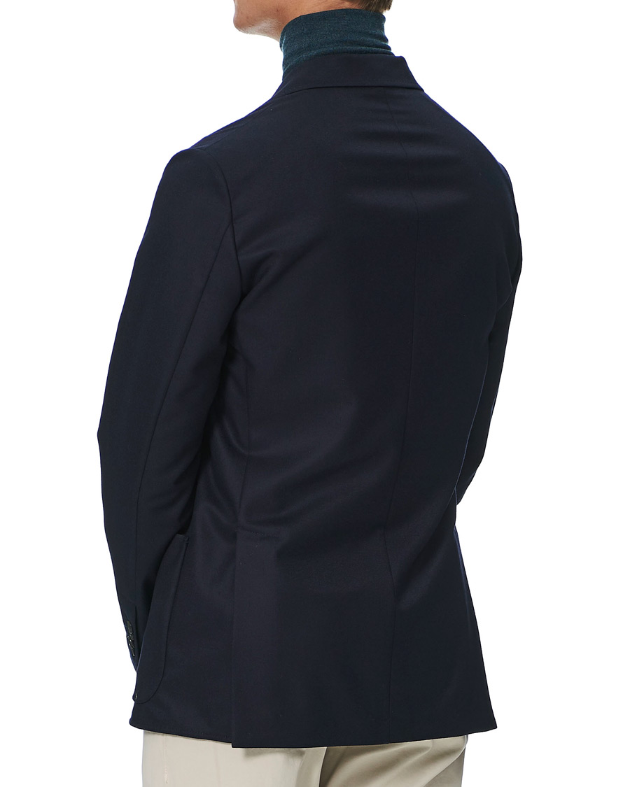 Herren | Sakkos | Brioni | Deconstructed Flannel Blazer Navy