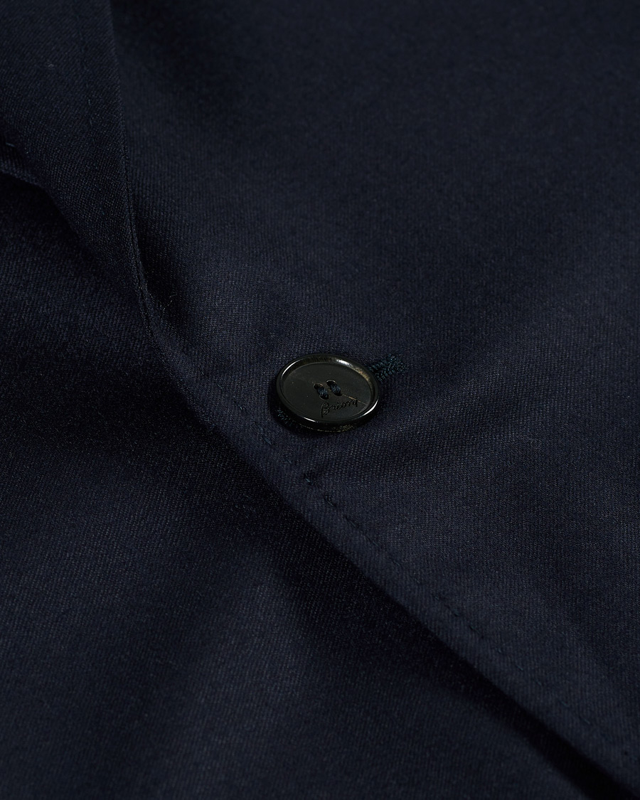 Herren | Sakkos | Brioni | Deconstructed Flannel Blazer Navy