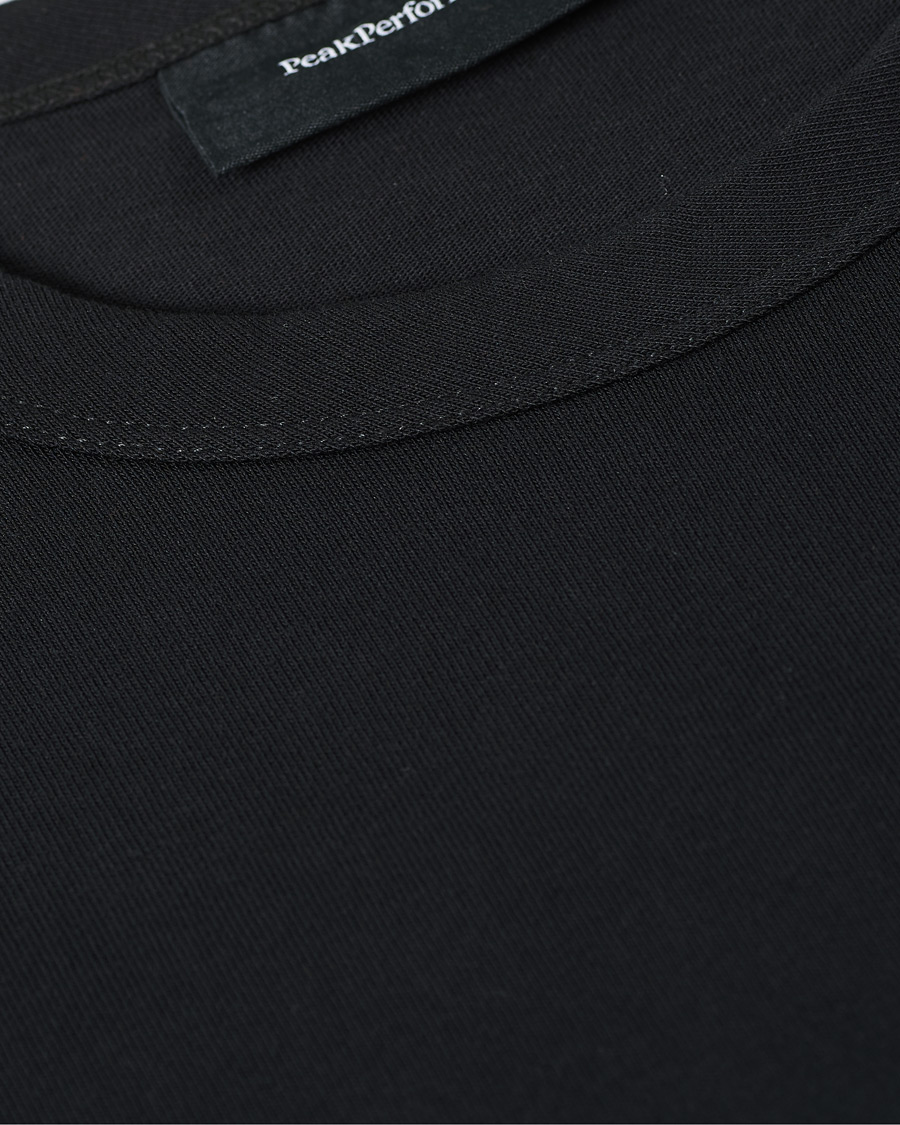 Herren | T-Shirts | Peak Performance | Moment Organic Cotton Tee Black