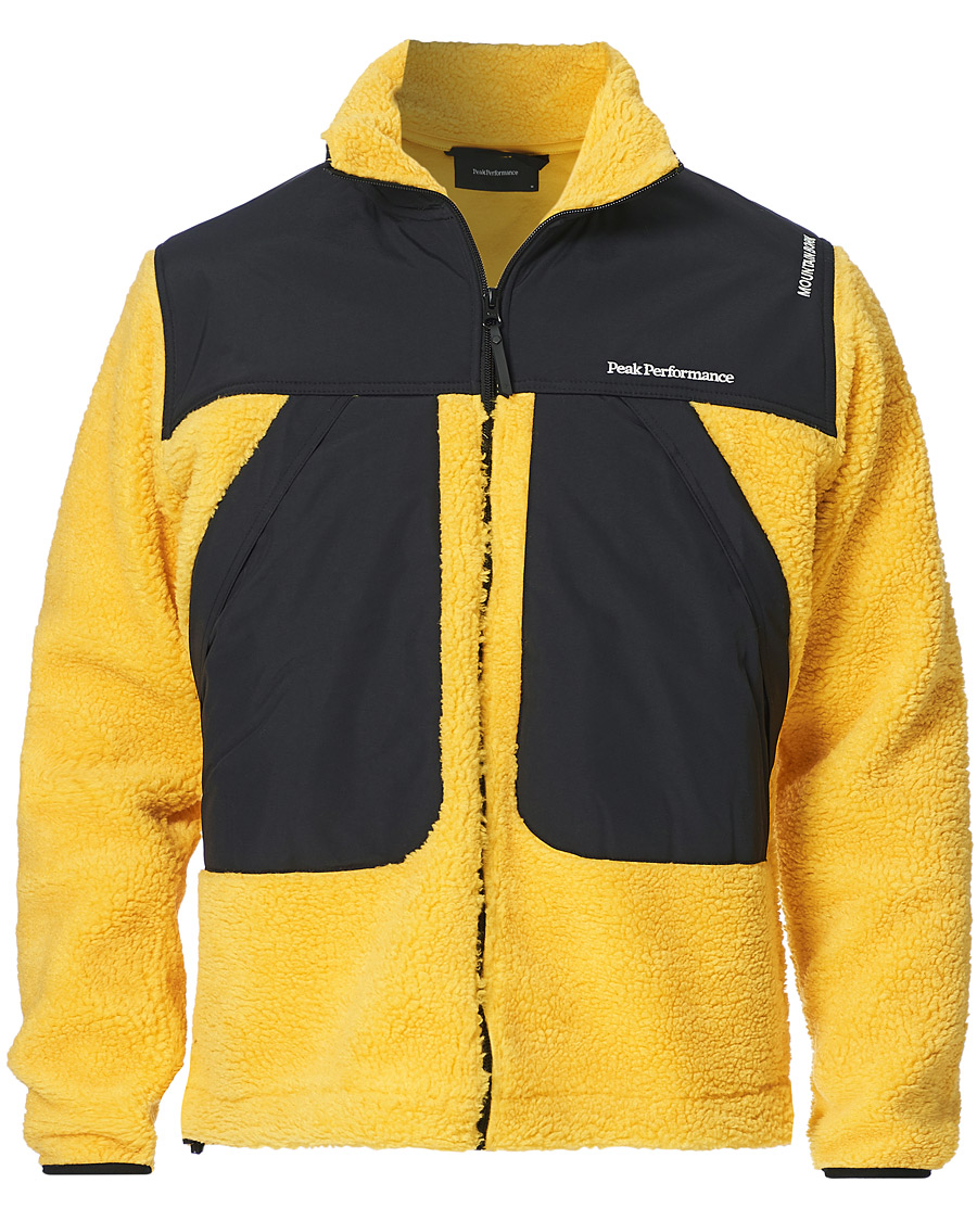 Herren | Jacken | Peak Performance | Vipe 95 Pile Jacket Trek Yellow