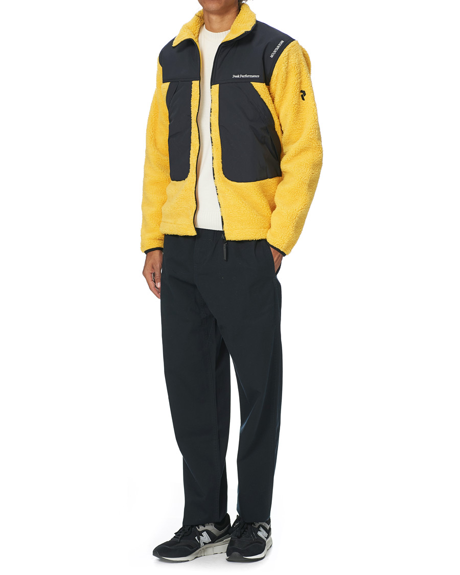 Herren | Jacken | Peak Performance | Vipe 95 Pile Jacket Trek Yellow