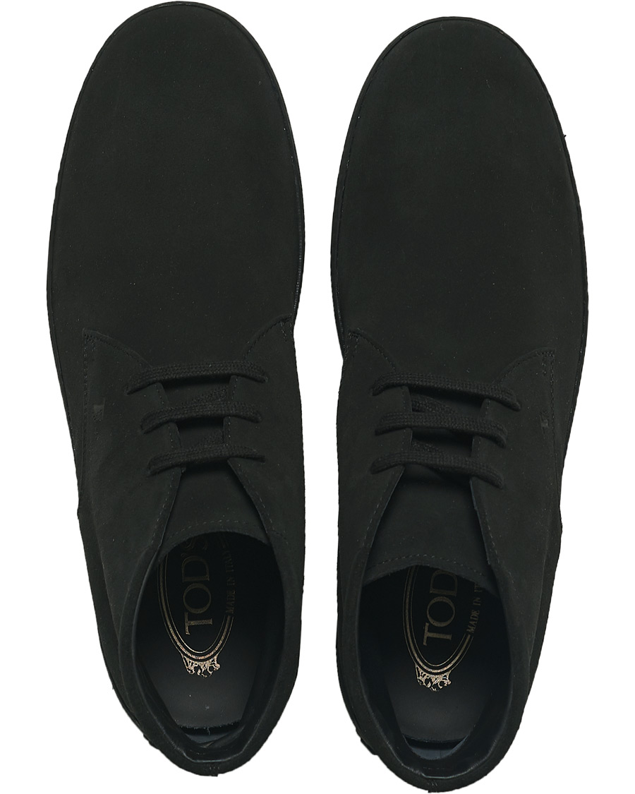 Herren | Tod's Winter Gommini Boots Black Suede | Tod's | Winter Gommini Boots Black Suede