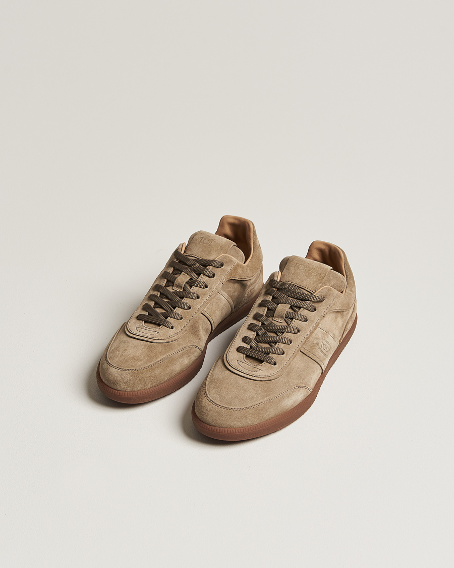 Herren | Schuhe | Tod's | Cassetta Leggera Sneaker Beige Suede