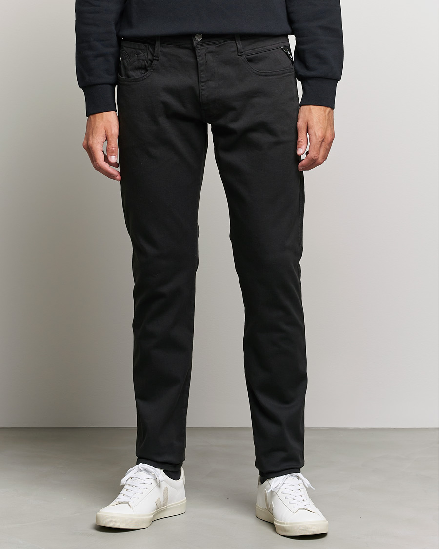 Herren | Kleidung | Replay | Anbass Hyperflex X.Lite 5-Pocket Pants Black