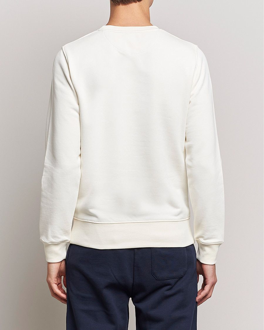 Herren | Pullover | GANT | Original Shield Logo Crew Neck Sweatshirt Eggshell
