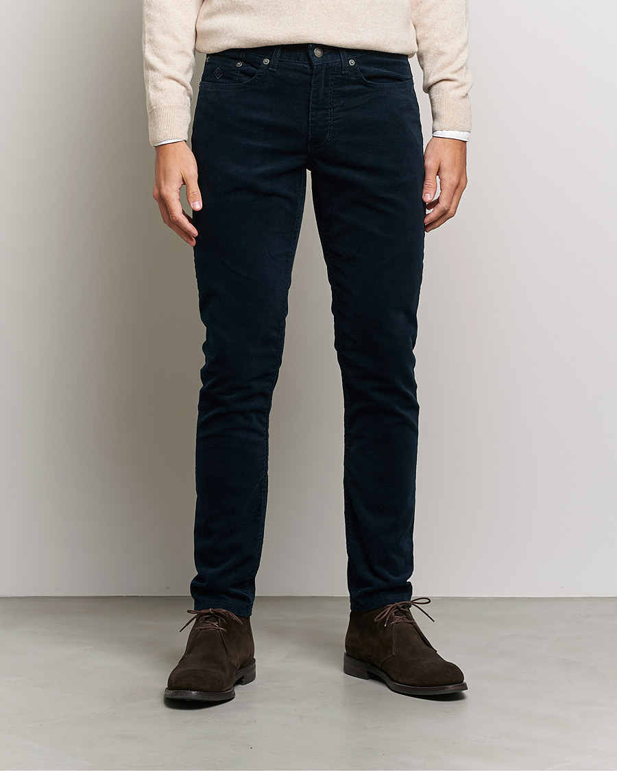 Herren | Hosen | GANT | Hayes Cord Jeans Marine