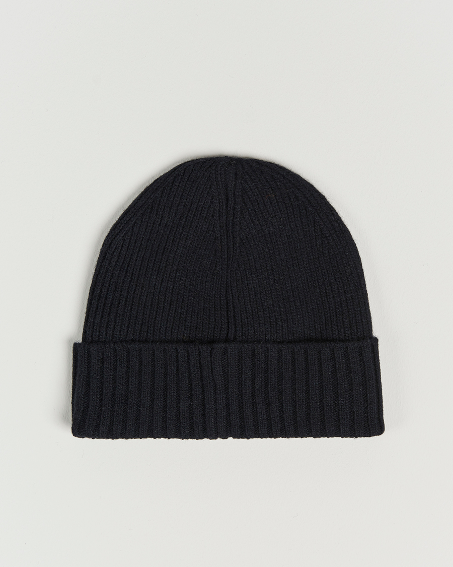 Herren | GANT Wool Lined Beanie Black | GANT | Wool Lined Beanie Black