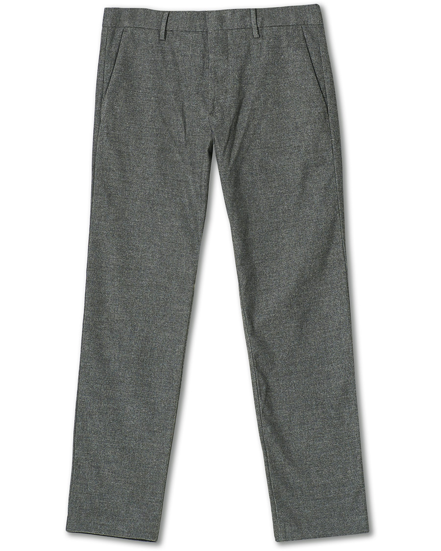 Herren | Hosen | NN07 | Theo Regular Fit Brushed Cotton Chinos Grey