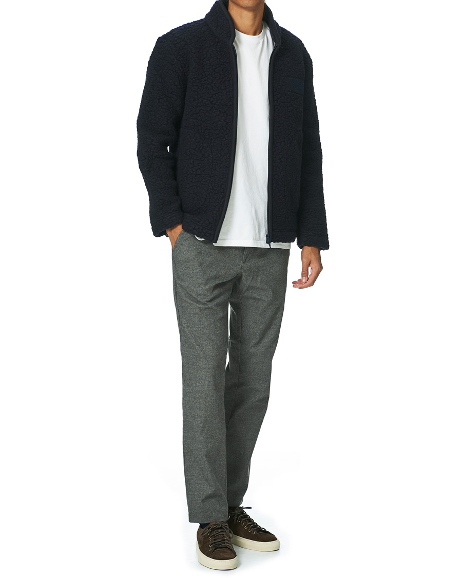 Herren | Hosen | NN07 | Theo Regular Fit Brushed Cotton Chinos Grey