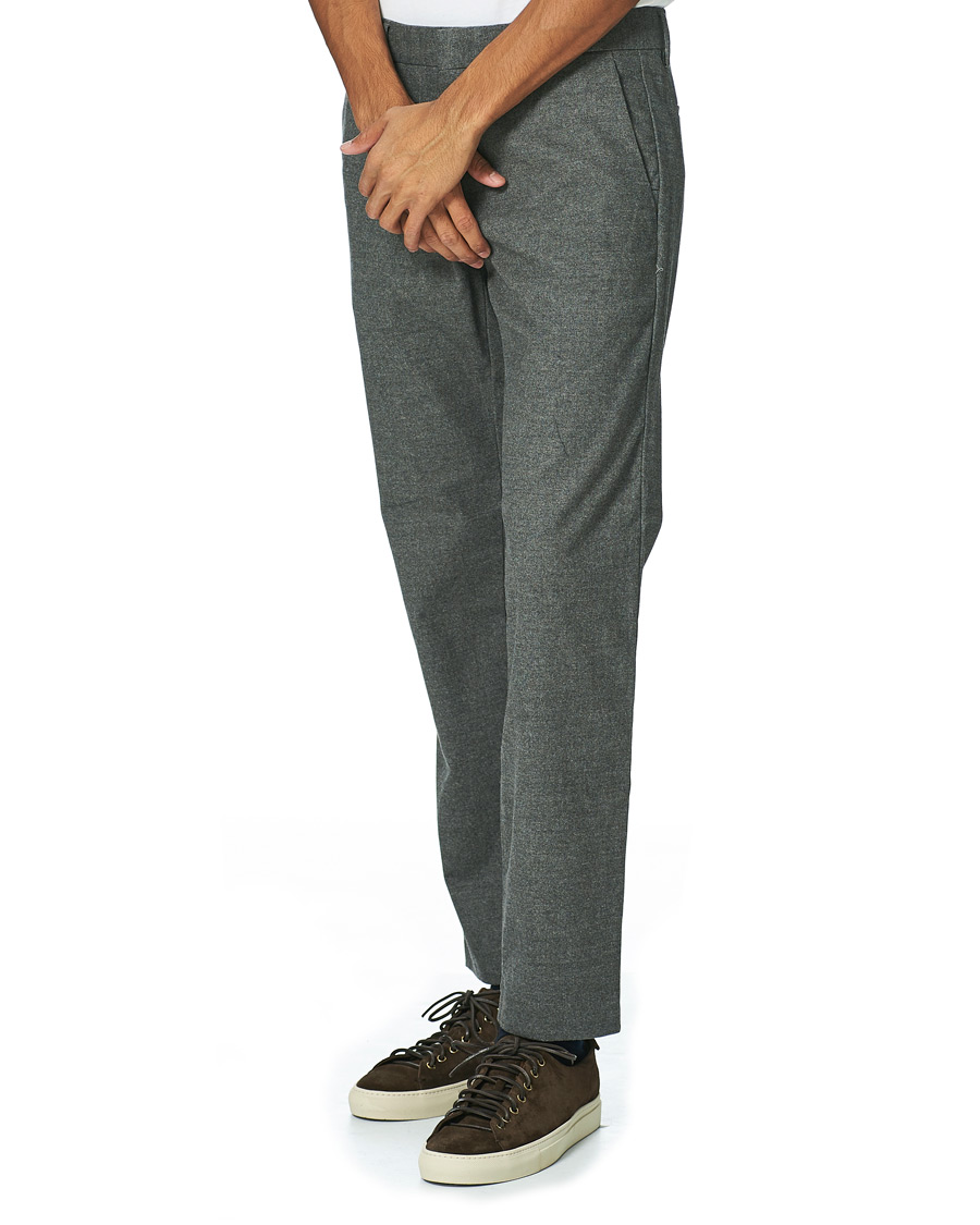 Herren | Hosen | NN07 | Theo Regular Fit Brushed Cotton Chinos Grey