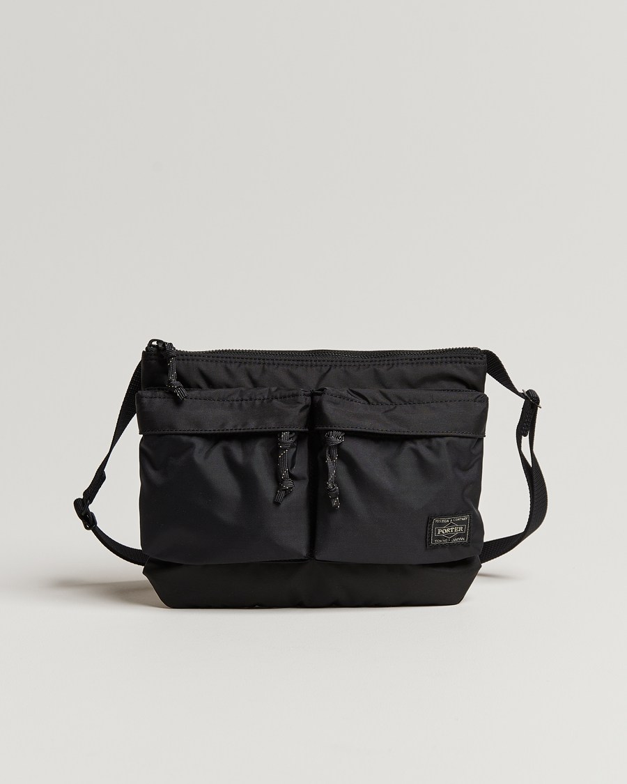 Herren | Taschen | Porter-Yoshida & Co. | Force Small Shoulder Bag Black