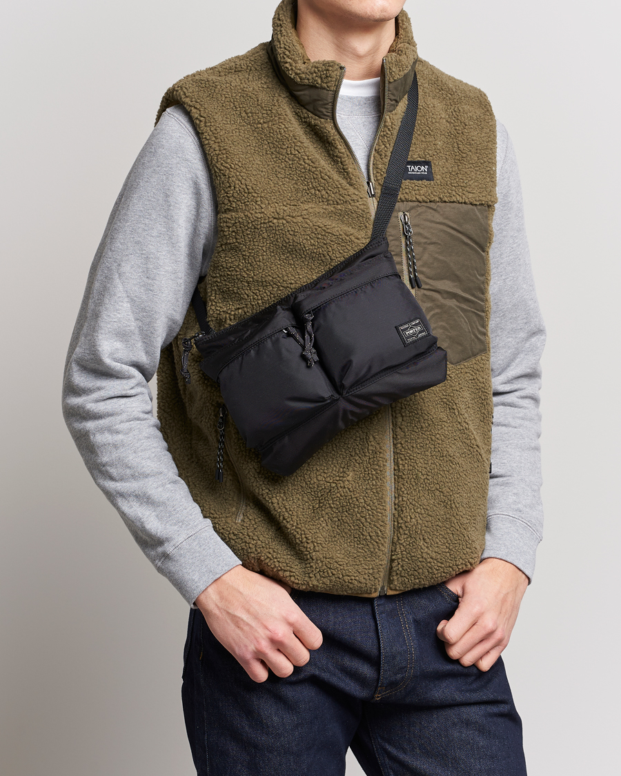 Herren | Accessoires | Porter-Yoshida & Co. | Force Small Shoulder Bag Black