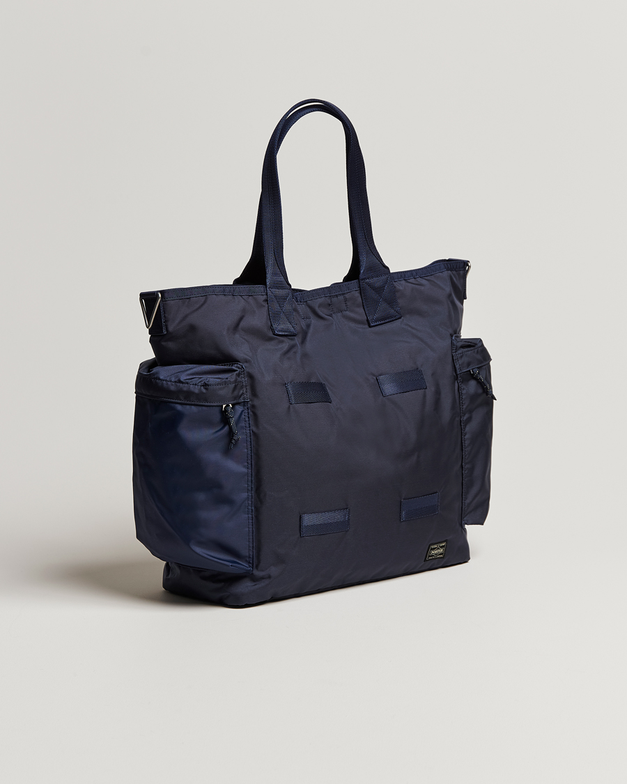 Porter-Yoshida & Co. Force 2Way Tote Bag Navy Blue bei Care of Carl