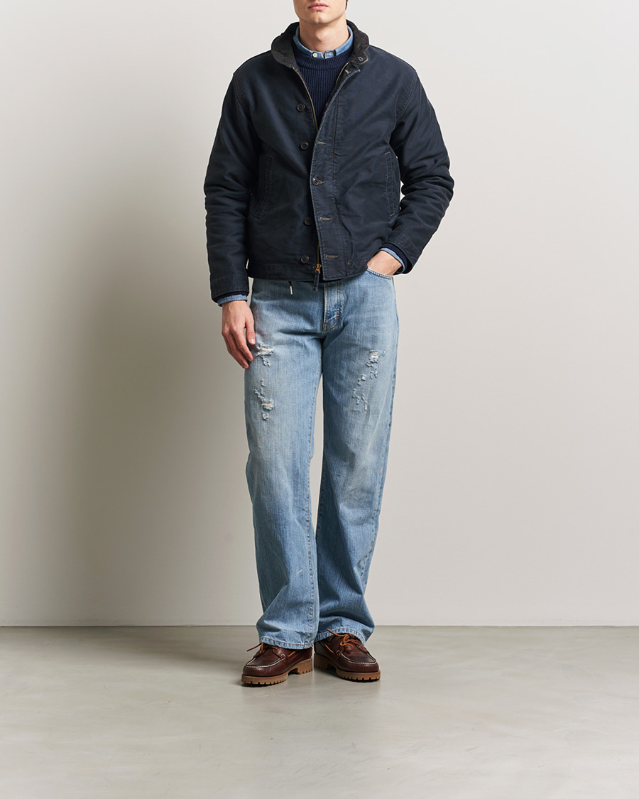 Herren | Jacken | RRL | Bower Deck Jacket Dark Navy