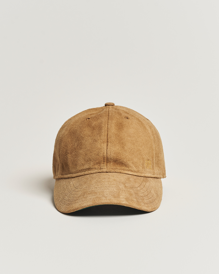Herren | RRL Rough Out Baseball Cap Brown | RRL | Rough Out Baseball Cap Brown