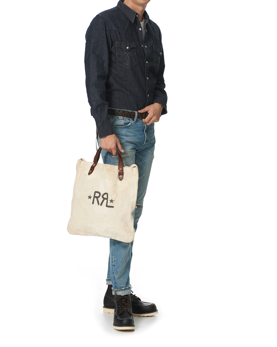 Herren | RRL Market Tote Bag Greige | RRL | Market Tote Bag Greige