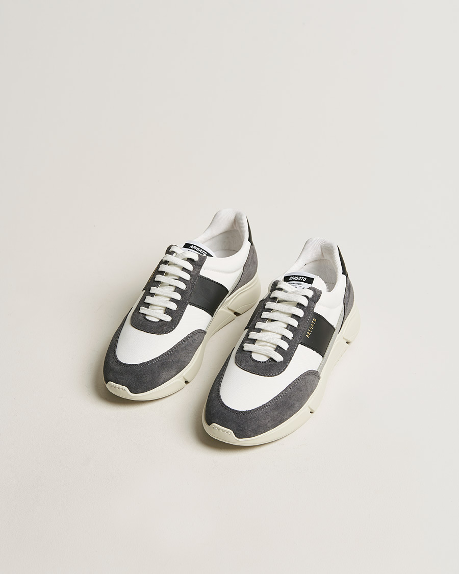 Herren | 50% sale | Axel Arigato | Genesis Vintage Runner Sneaker White/Grey Suede