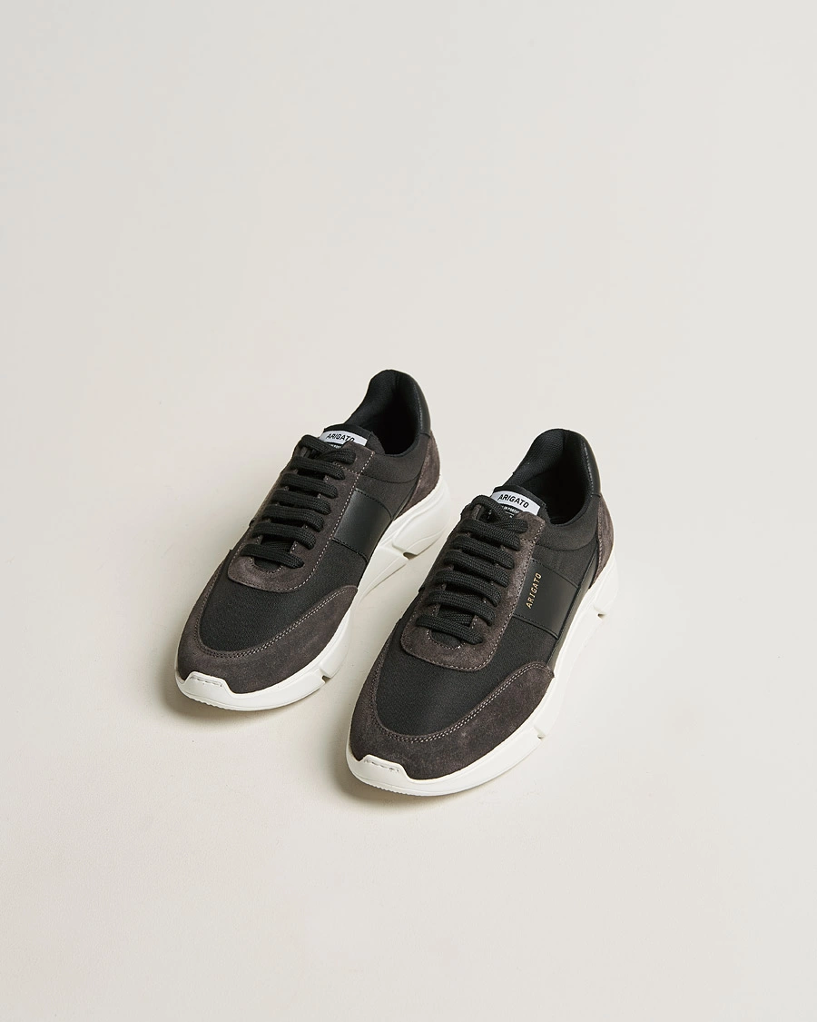 Herren | Kategorie | Axel Arigato | Genesis Vintage Runner Sneaker Black/Grey Suede