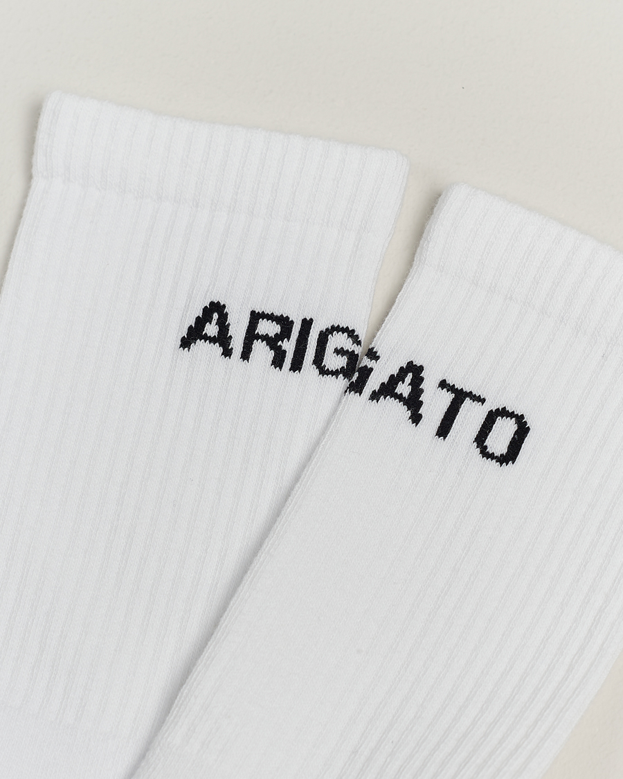 Men | Axel Arigato | Axel Arigato | Logo Tube Socks White