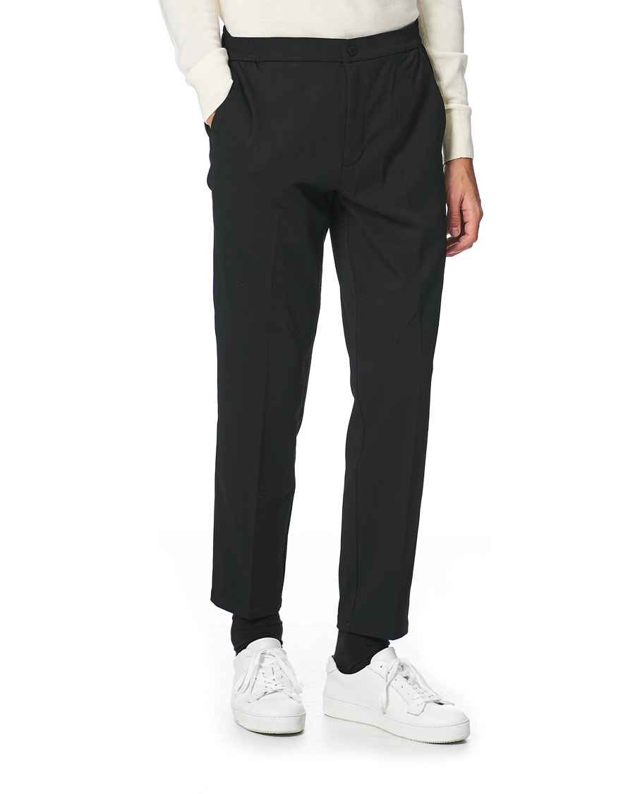 Herren | Hosen | Calvin Klein | Tapered Fit Jersey Hybrid Pants Black
