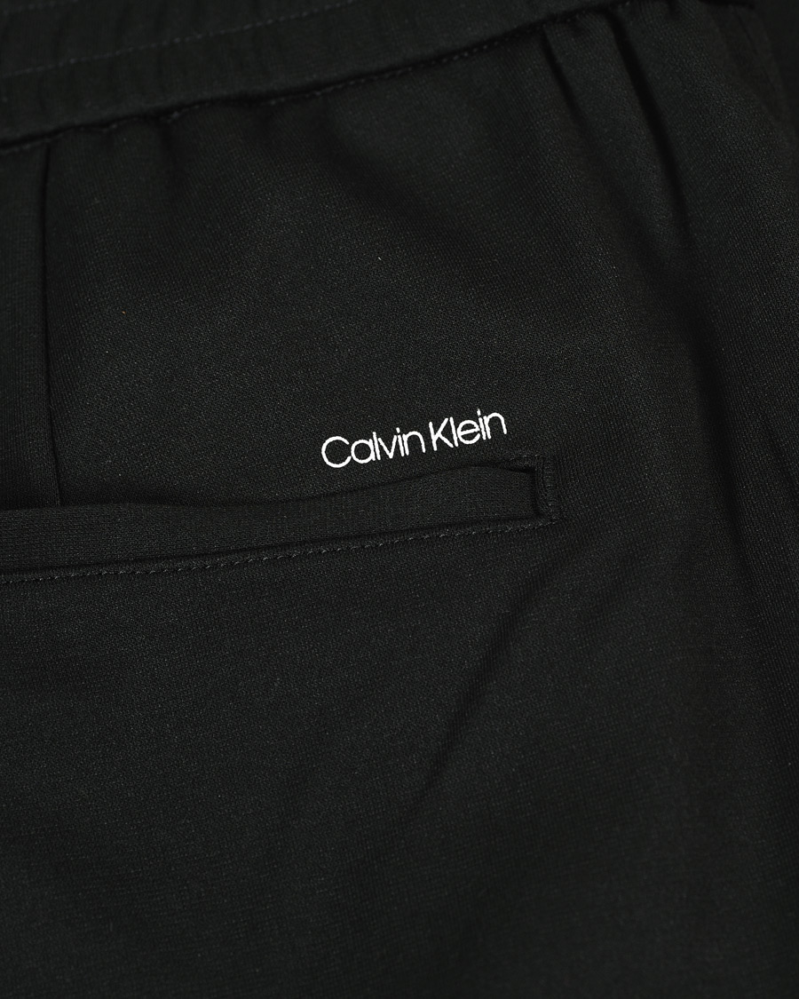 Herren | Hosen | Calvin Klein | Tapered Fit Jersey Hybrid Pants Black