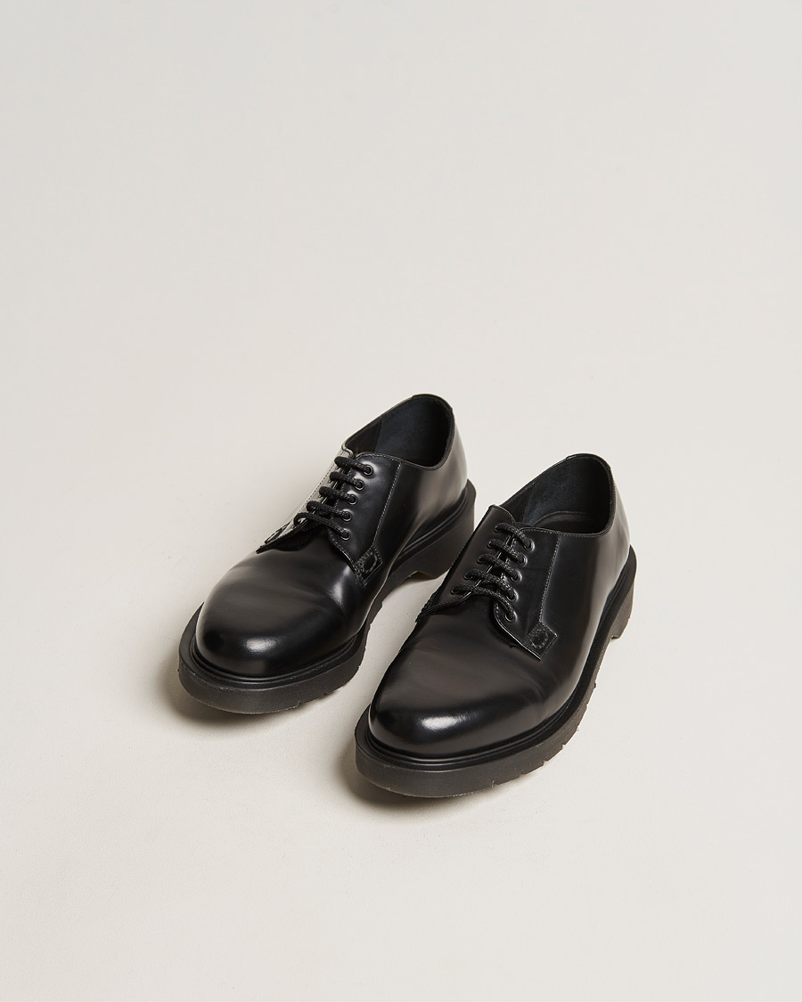 Herren | Loake Shoemakers Kilmer Heat Sealed Derby Black Leather | Loake Shoemakers | Kilmer Heat Sealed Derby Black Leather