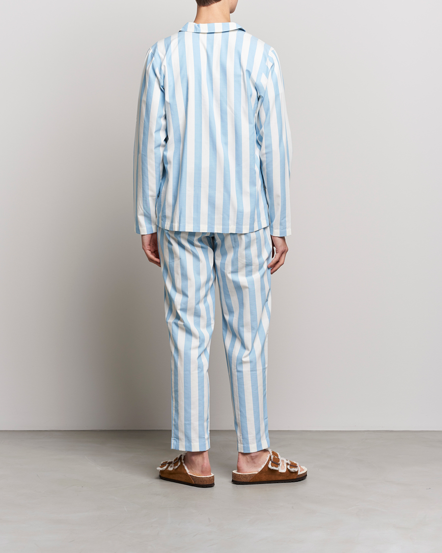 Herren | Schlafanzüge & Bademäntel | Nufferton | Uno Striped Pyjama Set Blue/White