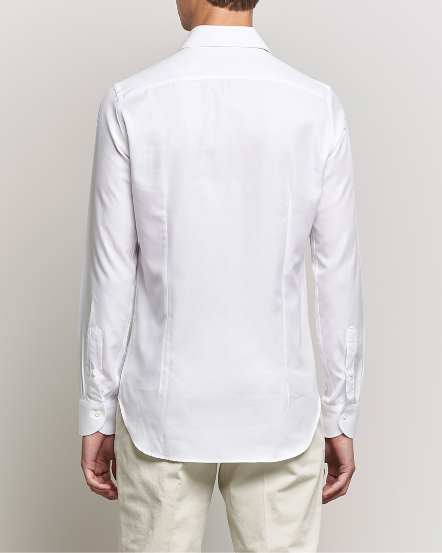Herren | Hemden | Canali | Slim Fit Cotton Shirt White