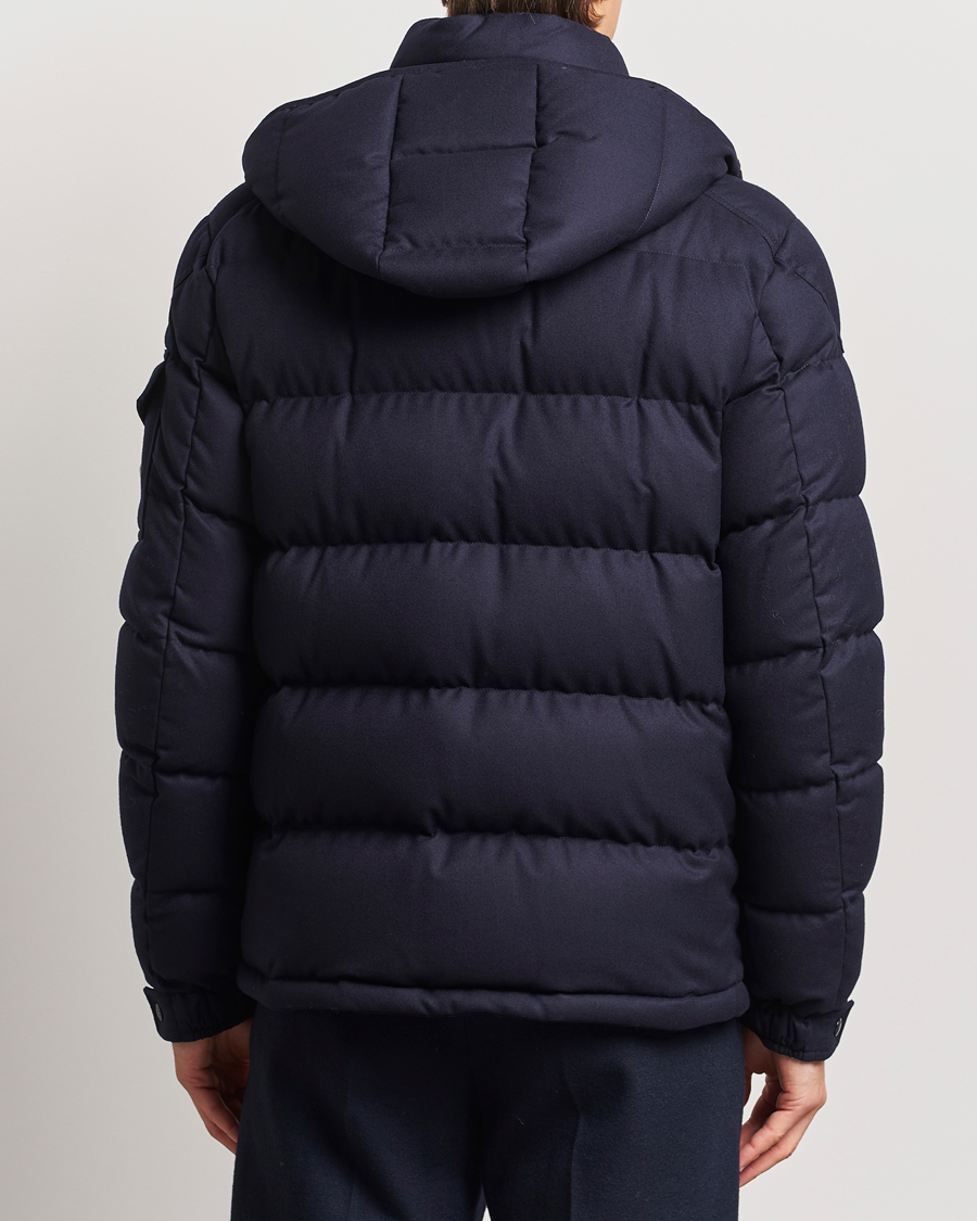 Moncler Montgenevre Flannel Down Jacket Navy bei Care of Carl