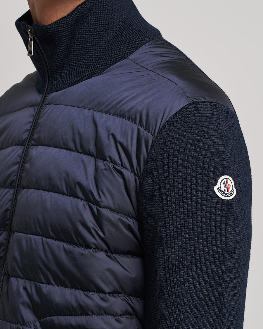Herren | Jacken | Moncler | Hybrid Zip Cardigan Navy