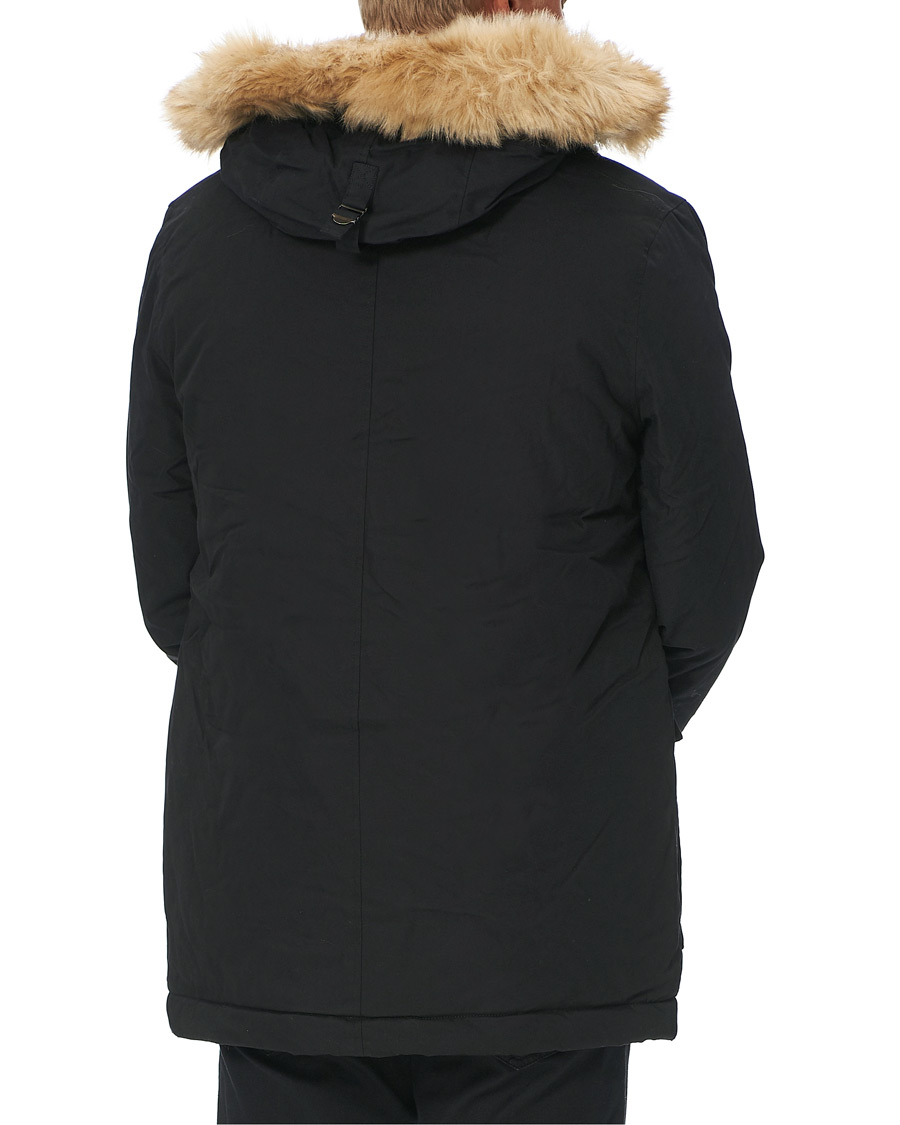 Herren | Jacken | Lyle & Scott | Winter Weight Micro Fleece Parka Black