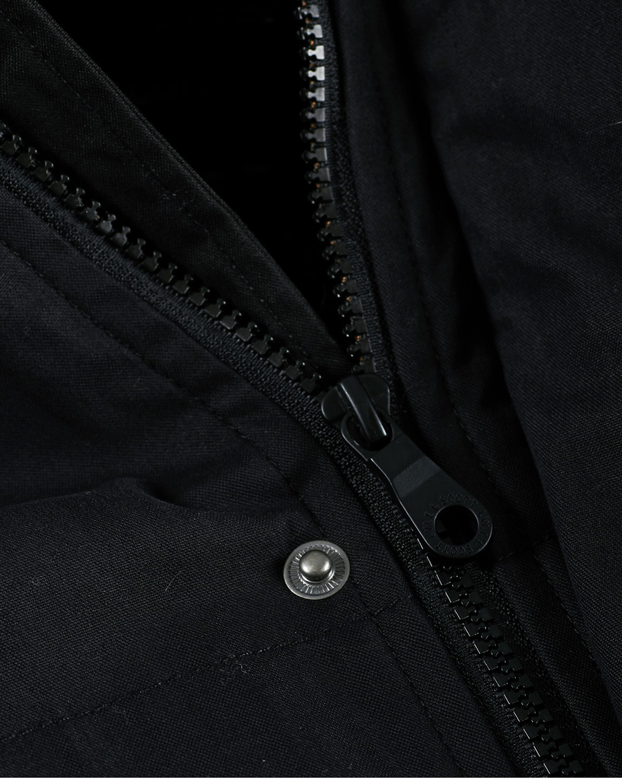 Herren | Jacken | Lyle & Scott | Winter Weight Micro Fleece Parka Black