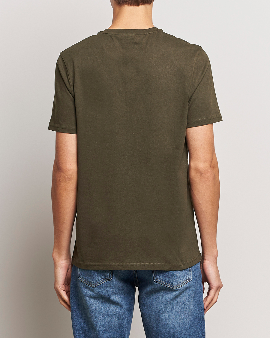 Herren | T-Shirts | Lyle & Scott | Cotton Crew Neck T-Shirt Olive