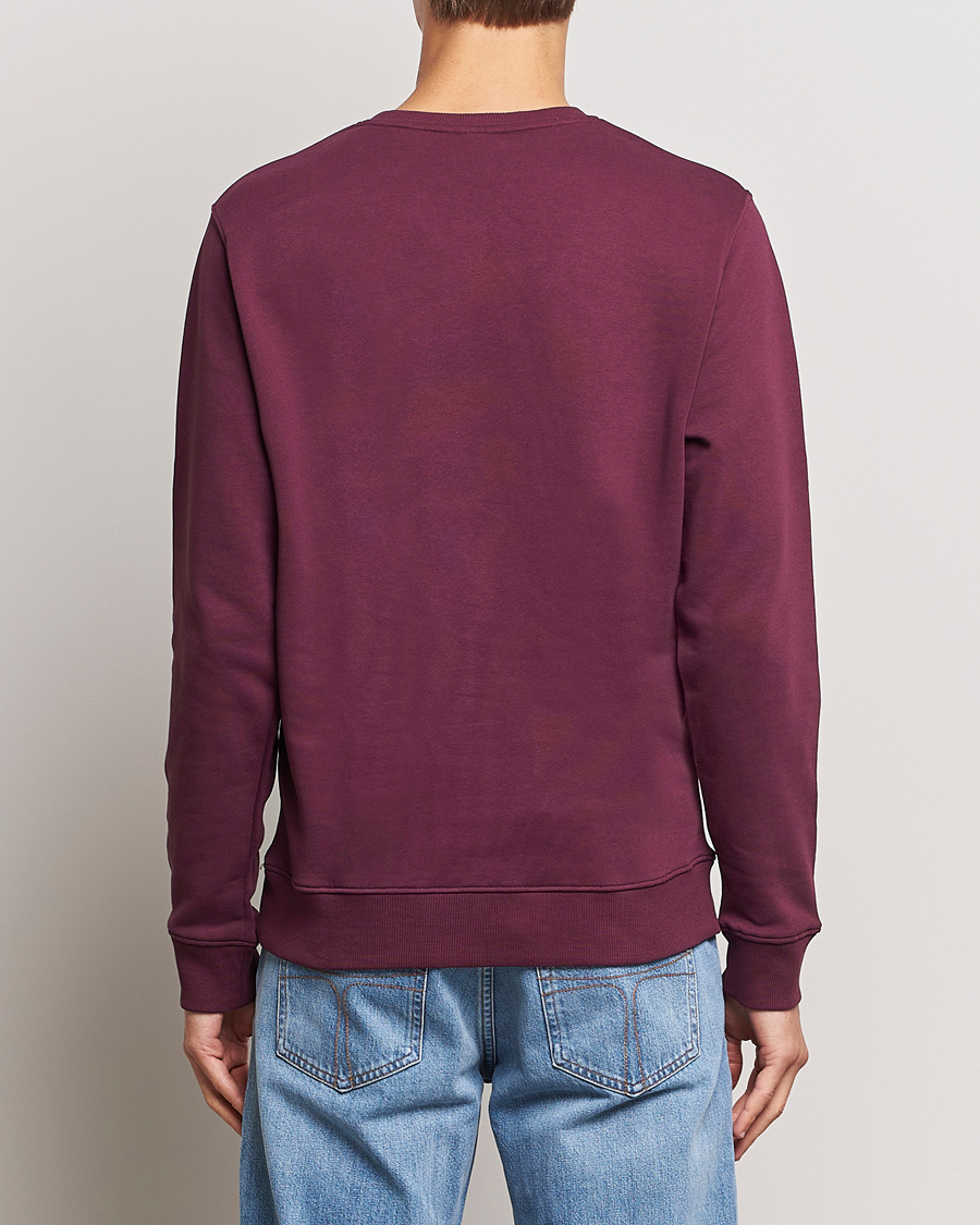 Herren | Pullover | Lyle & Scott | Organic Cotton Crew Neck Burgundy