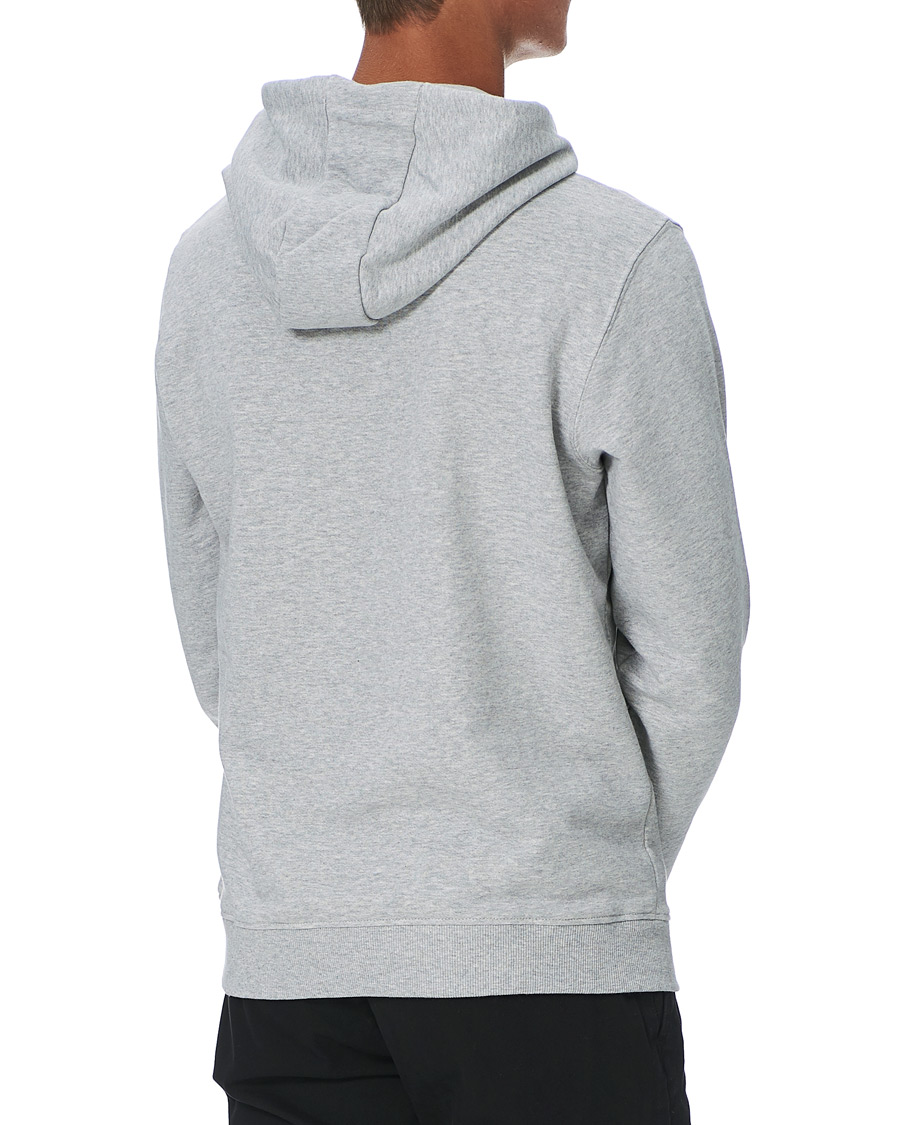 Herren | Pullover | Lyle & Scott | Organic Cotton Pullover Hoodie Light Grey Melange