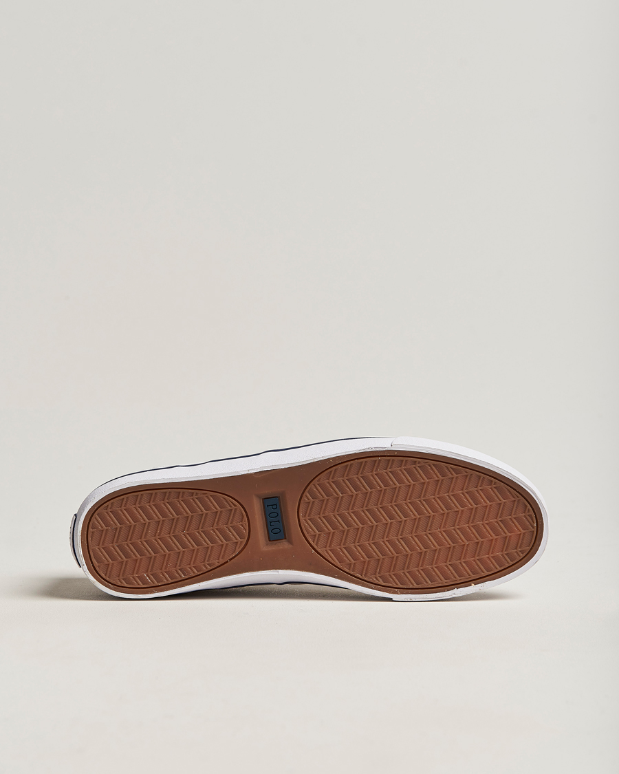 Herren | Polo Ralph Lauren Hanford Canvas Sneaker White/Navy | Polo Ralph Lauren | Hanford Canvas Sneaker White/Navy