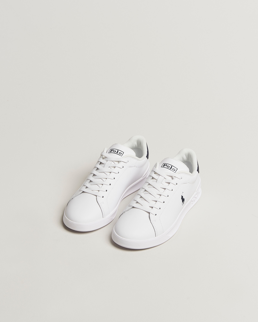 Herren | Sneaker | Polo Ralph Lauren | Heritage Court Sneakers White/Newport Navy
