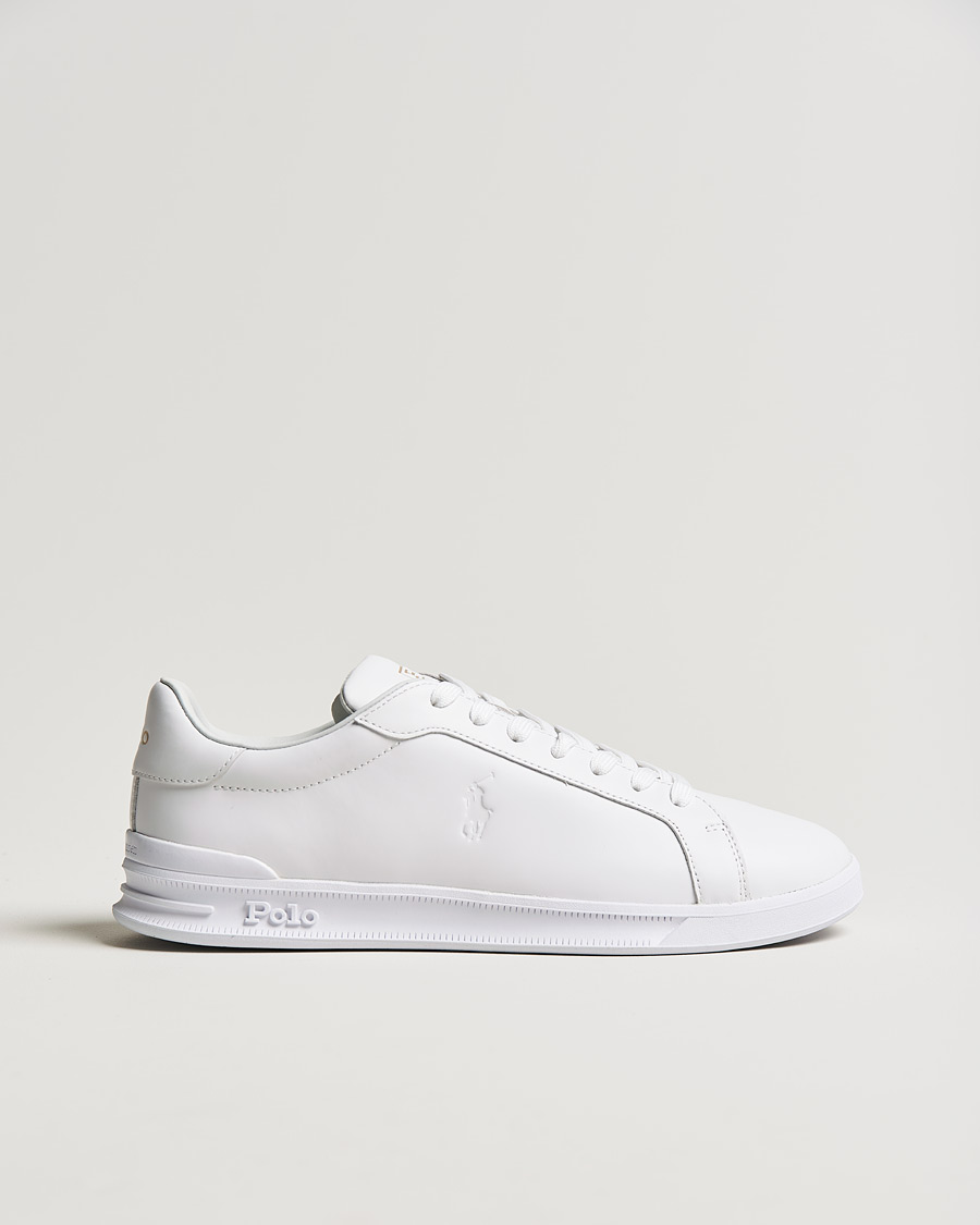 Herren | Polo Ralph Lauren Heritage Court Premium Sneaker White | Polo Ralph Lauren | Heritage Court Premium Sneaker White