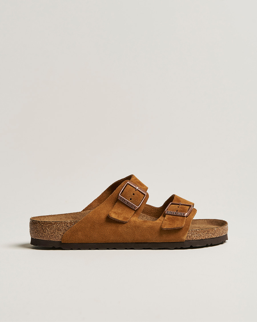 Herren | Sandalen & Pantoletten | BIRKENSTOCK | Arizona Soft Footbed Mink Suede