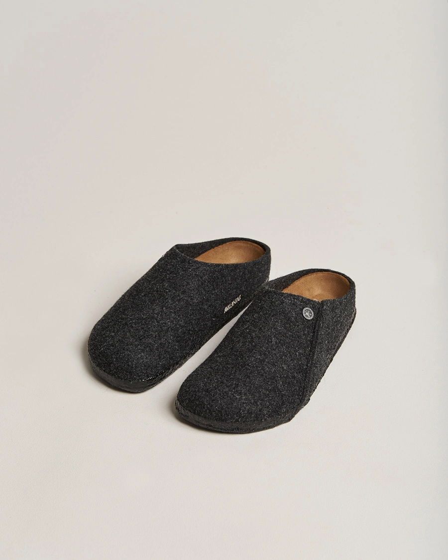 Herren | Schuhe | BIRKENSTOCK | Zermatt Wool Felt Antracite
