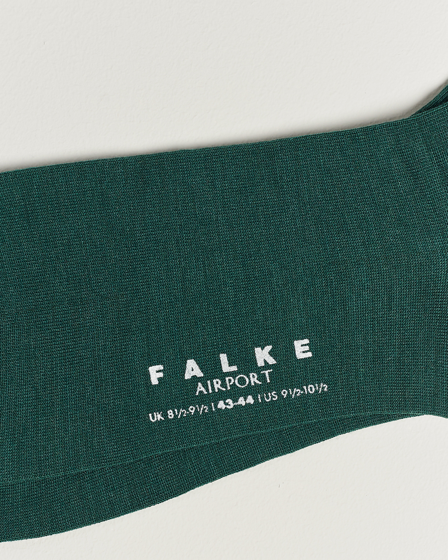 Herren | Formal Wear | Falke | Airport Socks Hunter Green