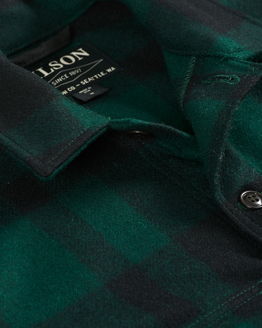Herren | Jacken | Filson | Mackinaw Cruiser Shirt Jacket Green/Black
