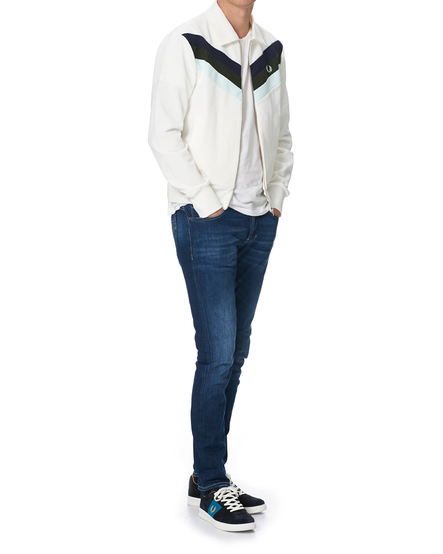 Herren | Fred Perry Suede Panel Sneakers Navy | Fred Perry | Suede Panel Sneakers Navy