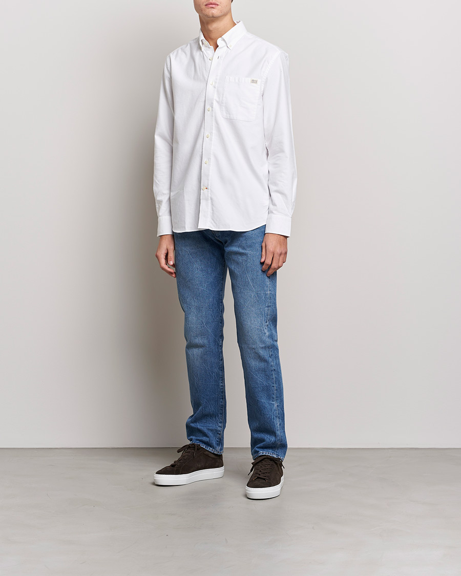 Herren | Hemden | Morris | Original Brushed Oxford Shirt White
