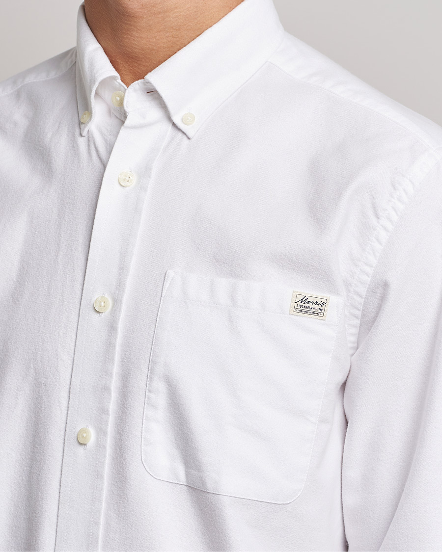 Herren | Hemden | Morris | Original Brushed Oxford Shirt White