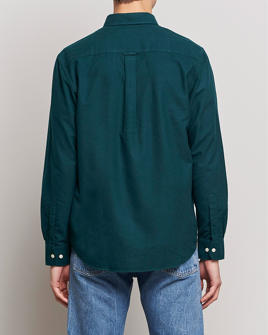 Herren | Hemden | Morris | Original Brushed Oxford Shirt Green