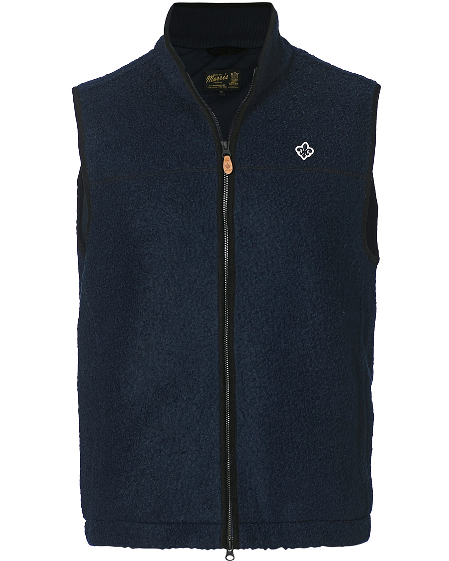 Herren | Westen | Morris | Whitfield Pile Vest Navy