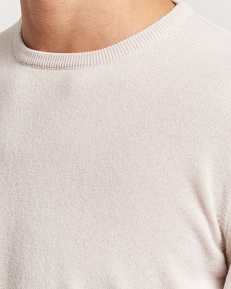 Herren | Pullover | Gran Sasso | Wool/Cashmere Crew Neck Cream