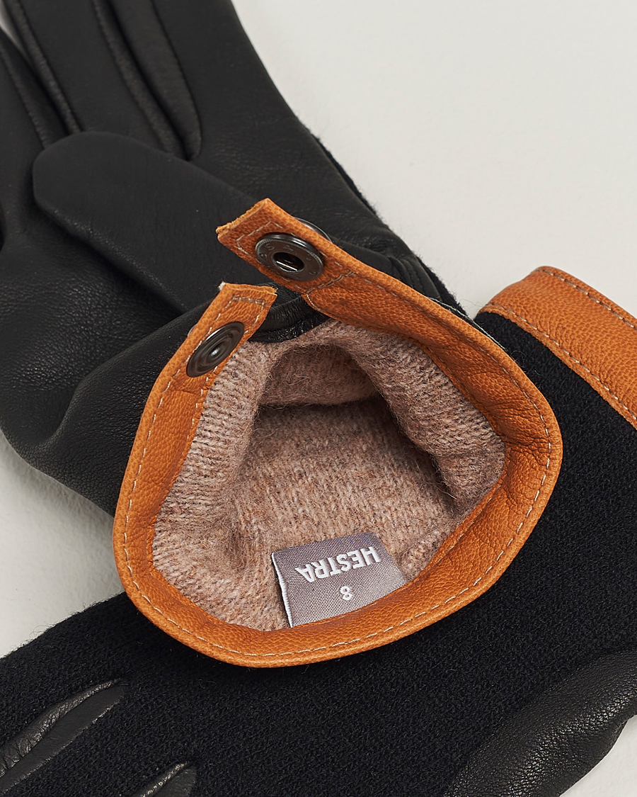 Herren | Kategorie | Hestra | Deerskin Wool Tricot Glove BlackBlack