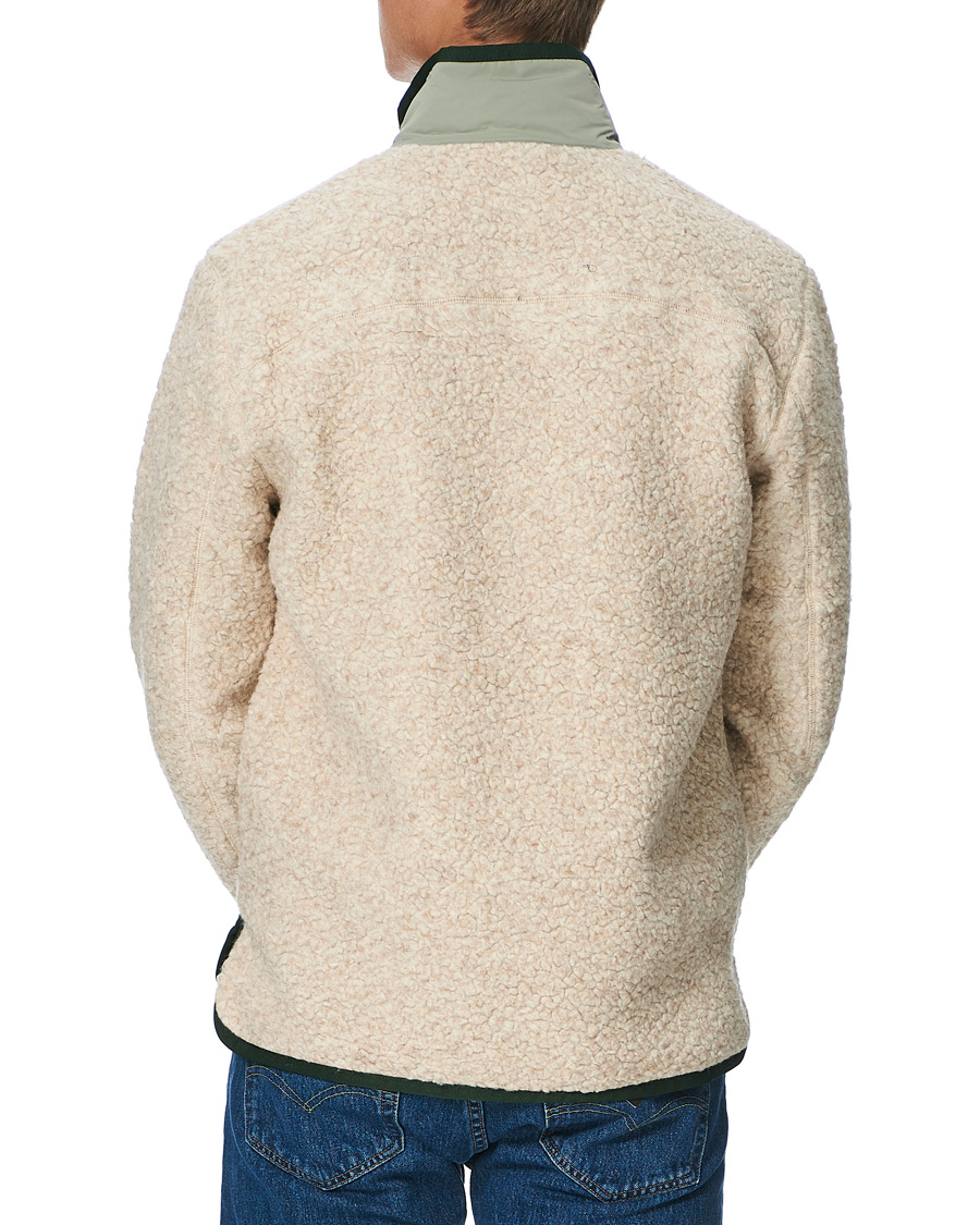 Herren | Pullover | Orlebar Brown | Baird Fleece Full Zip Dune/Artichoke